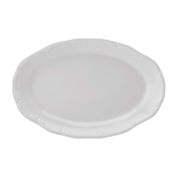 Travessa Rasa Oval 36cm Porcelana Schmidt - Mod. Pomerode