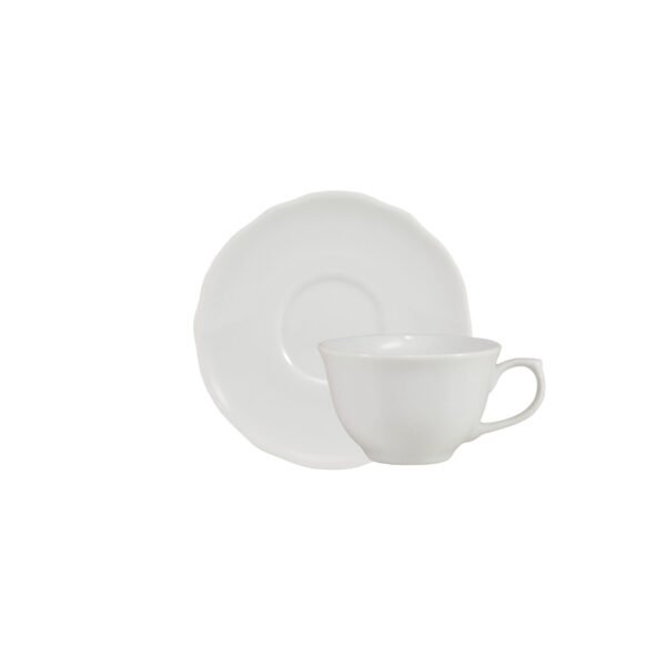 Xicara Café Com Pires 90ml Porcelana Schmidt - Mod. Izabel 003
