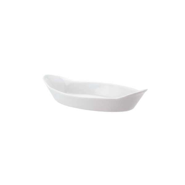 Travessa Oval com Alça 20cm Porcelana Schmidt - Mod. Calorama