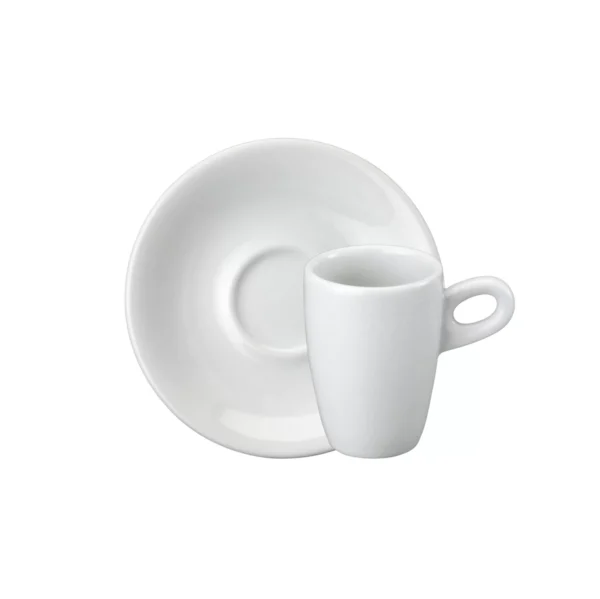 Xicara para Café com Pires 70ml Porcelana Schmidt - Mod. Sofia Alta