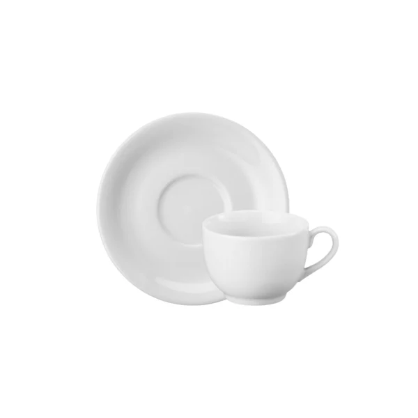 Xícara Chá com Pires 200ml Porcelana Schmidt - Mod. Voyage Coup