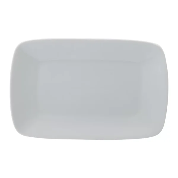 Prato Retangular 24cm Porcelana Schmidt - Mod. USA