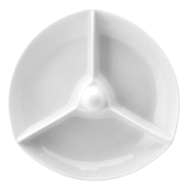 Prato 3 Divisões 17 cm - Porcelana Schmidt