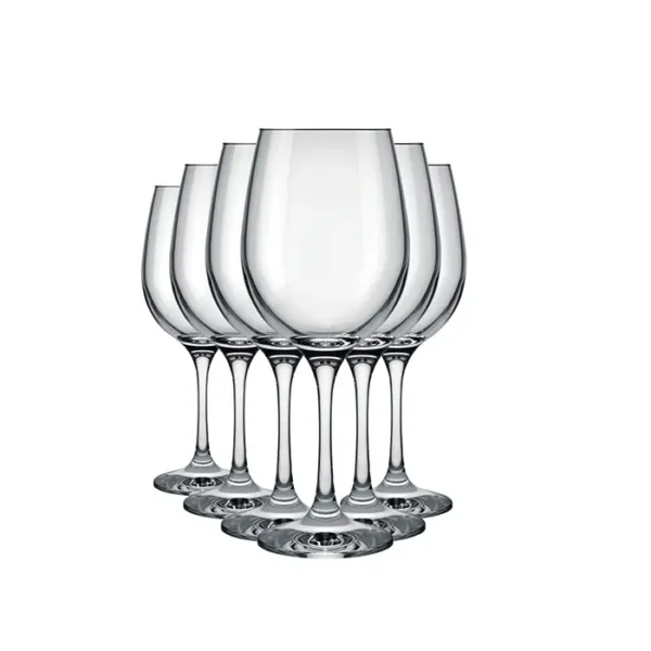 Jogo de Taças e Copos para Vinho Barone Nadir 490ml com 6 peças