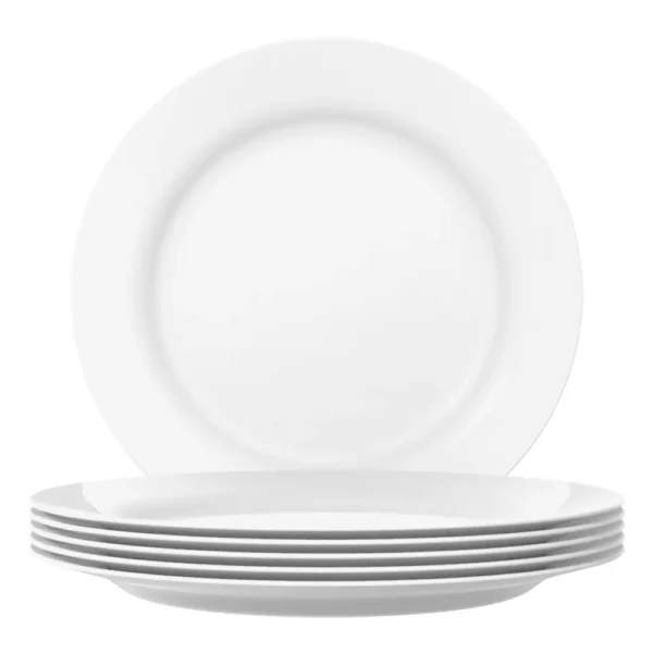 Pratos Raso Menu Nadir 31cm 6 peças Peso Controlado