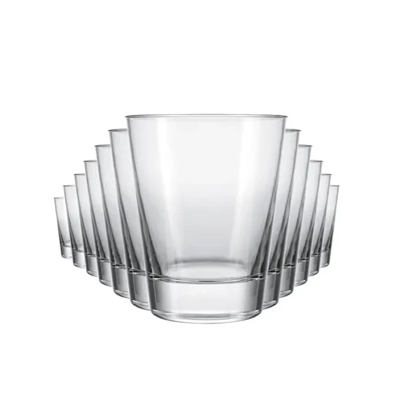 Jogo de Copos Old Fashioned Nadir 220ml com 12 peças