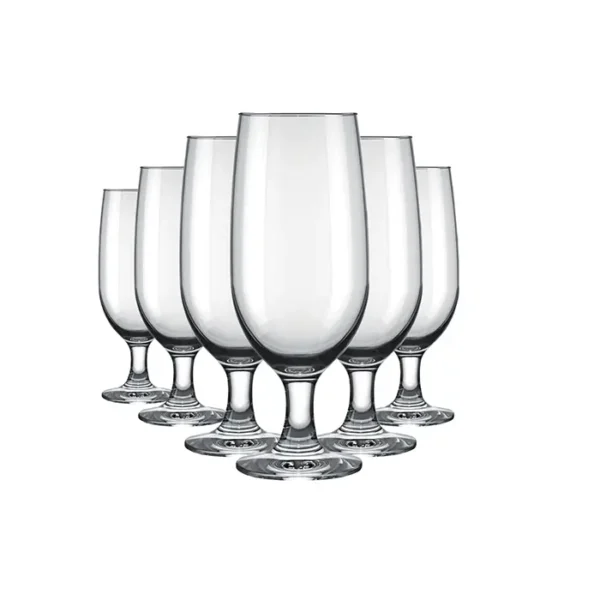 Jogo de Taças e Copos para Cerveja Floripa Nadir 300ml com 6 peças