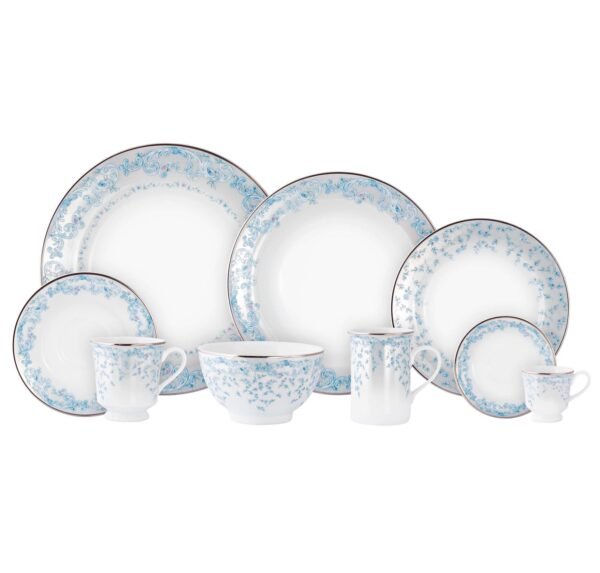 Aparelho Jantar Sensile Blu, Porcelana Schmidt