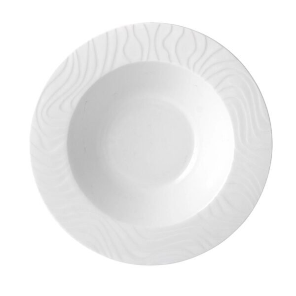 Prato Fundo 22 cm Porcelana Schmidt - Mod. Luiza