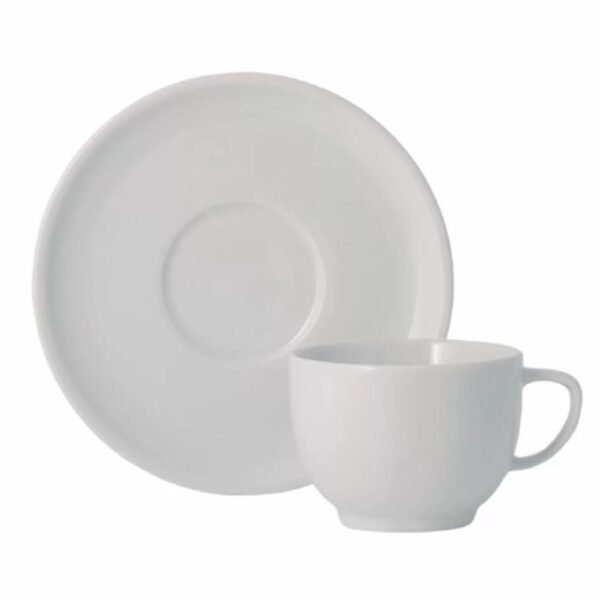 Xicara Chá 200ml Com Pires Porcelana Schmidt - Mod. OCA